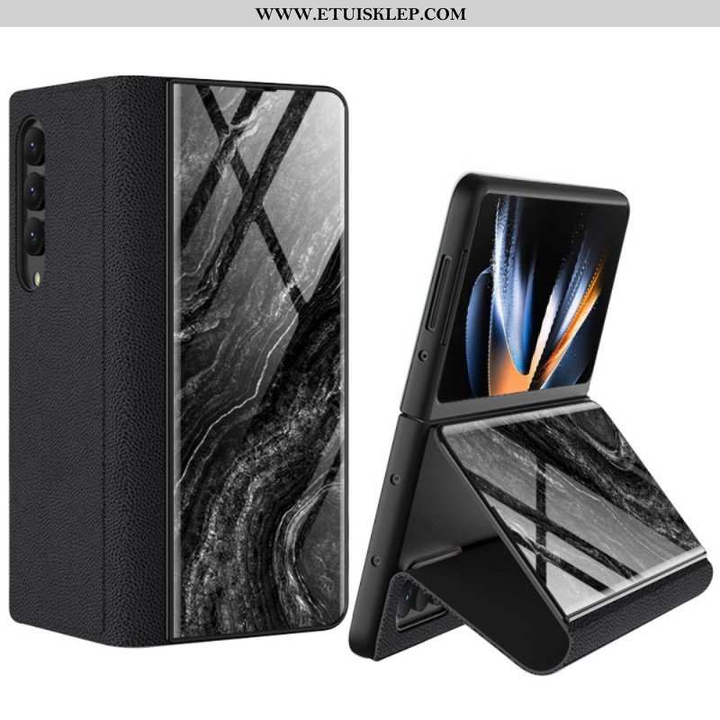 Etui do Samsung Galaxy Z Fold 4 Marmurowe Fale Gkk